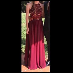 Red Bee Darlin Prom Dress